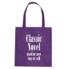 Purple Non-Woven Promotional Tote Bag