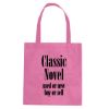 Pink Non-Woven Promotional Tote Bag