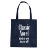 Navy Blue Non-Woven Promotional Tote Bag