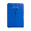 Transculent Blue Credit Card Hand Sanitizer Sprayer 