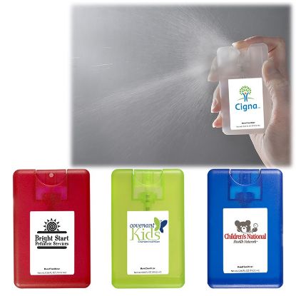 Credit Card Hand Sanitizer Sprayer 