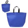 Reflex Blue Two Tone Heat Sealed Non-woven Promotional Tote