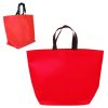 RedTwo Tone Heat Sealed Non-woven Promotional Tote