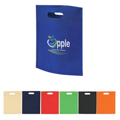 Heat Sealed Non-Woven Exhibition Promotional Tote Bag