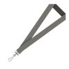 Dark Gray 1/2 Inch Super Saver Polyester Lanyard