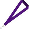 Violet 1/2 Inch Polyester Lanyards