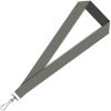 Dark Gray 1/2 Inch Polyester Lanyards