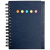 Blue Eco Mini-Sticky Book™ With Ruler