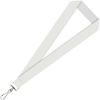 White 5/8" Polyester Lanyard