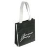 Peak Promotional Tote Bag with Pocket - Black