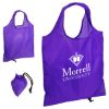Bazaar RPET Folding Reusable Promotional Tote Bag - Purple