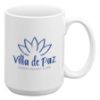 Seattle Tall - 15 oz White Ceramic Promotional Mug 1