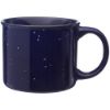 13 oz. Ceramic Custom Campfire Promotional Coffee Mugs - Blue