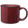 13 oz. Ceramic Custom Campfire Promotional Coffee Mugs - Maroon