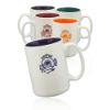 15 oz. Glossy Two-Tone Personalized Promotional Ceramic Mugs