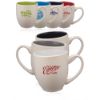 16 oz. Carter Creme Bistro Promotional Ceramic Mugs