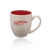 16 oz. Carter Creme Bistro Promotional Ceramic Mugs - RED