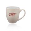 16 oz. Carter Creme Bistro Promotional Ceramic Mugs - White