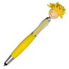 Yellow MopTopper™ Screen Cleaner with Stylus Pen 