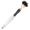 Black  MopTopper™ Screen Cleaner with Stylus Pen 