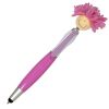 Pink MopTopper™ Screen Cleaner with Stylus Pen 