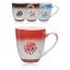 15 oz. Fade and Speckle Bistro Ceramic Promotional Custom Mugs