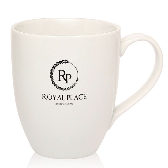 11 oz. Bistro Vitrified Porcelain Promotional Mugs