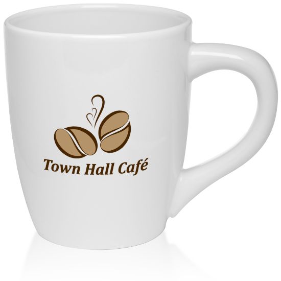 23 oz. Giant Ceramic Bistro Custom Promotional Mugs