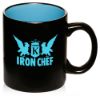 11 oz. Matte Two-Tone Personalzied Promotional Coffee Mugs - Blue