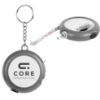 Multi-Tool Tape Measure keychain keyring With Light -White and Black