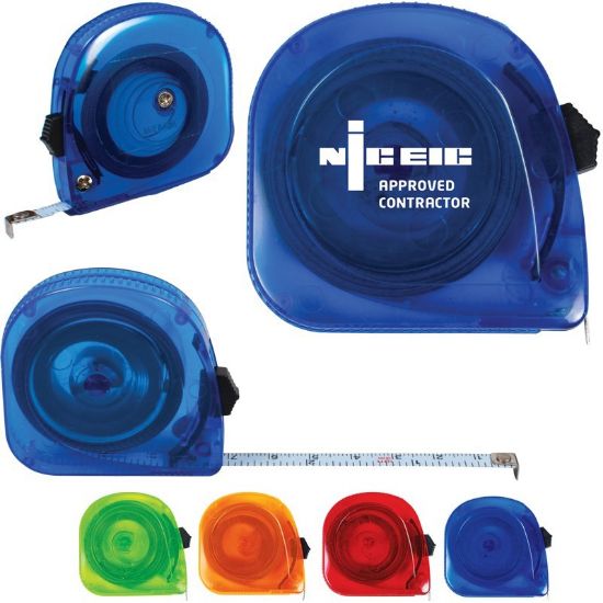 10 Ft. Customized Translucent Tape Measure