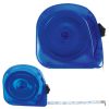 10 Ft. Customized Translucent Tape Measure - Transculent Blue