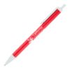 Biz Click Pen - Red with White Trim