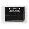 Dual Microfiber Screen Cleaning Wipe In Case - Black