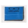 Dual Microfiber Screen Cleaning Wipe In Case - Blue