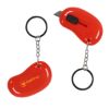 Promotional Box Cutter Key Ring - Red