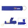 Promotional Sanitary Door Opener Touch Tool Keychain - Blue