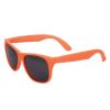 Single-Tone Matte Sunglasses -Orange