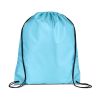 Cinch Up Promotional Drawstring Nylon Backpack - Carolina Blue