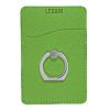 Tuscany™ Card Holder With Metal Ring Phone Stand Lime Green