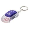 Promotional Flashing Car Key Chain - Blue