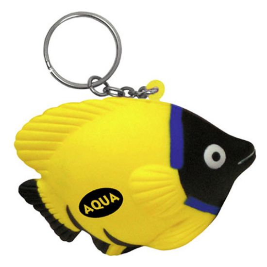 Promotional Tropical Fish Stress Reliever Key Chain
