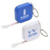 Promotional Square 5' Tape Measure with Key Chain