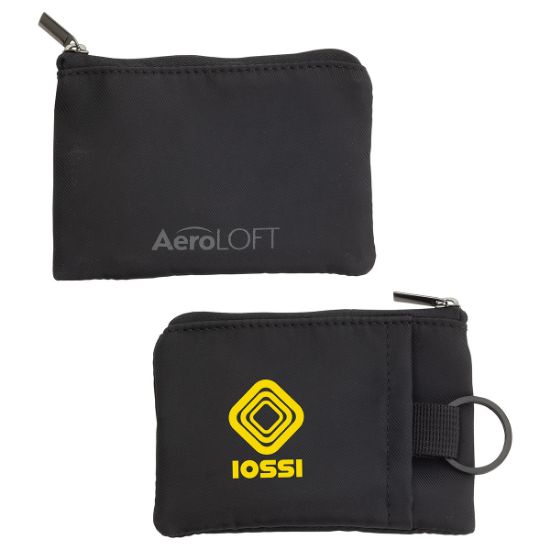 Promotional AeroLOFT Jet Black Stash Key Wallet