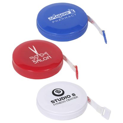 Promotional Round Auto-Lock 5' Tape Measure