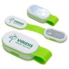 Promotional Magna Clip Personal Safety Light - Lime Green