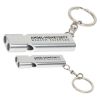 Promotional Quick-Alert Safety Whistle - Silver