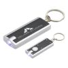 Promotional Simple Touch LED Key Chain - Black