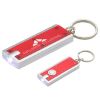 Promotional Simple Touch LED Key Chain - Red