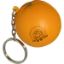 Promotional Orange Stress Reliever Key Chain